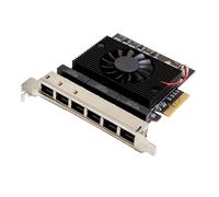 Scheda di rete Ethernet a 6 porte 2,5 Gigabit PCI-e x4