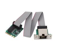 Scheda di Rete Ethernet M.2 2.5G, Scheda Gigabit Ethernet RJ45 A Porta Singola 2.5G/1G/100Mbps da M.2 A E A RTL8111H per PC Desktop, per 7, 8, 10, 11, per Linux