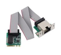 Scheda di Rete Ethernet M.2 2.5G, Schede di Rete per Computer Interni con Porta RJ45 Singola 2.5G/1G/100 Mbps, Scheda Gigabit Ethernet da M.2 A E A RTL8111H per WIN7,8,10,11, Linux