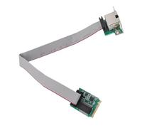 Scheda di Rete Ethernet M.2, Adattatore Gigabit RTL8111H a Porta Singola 2.5G/1G/100M, Supporta WIN7,8,10,11, per PC Desktop