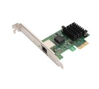 Scheda di Rete Ethernet PCI E X1 a Porta Singola 2.5G, Adattatore Server Gigabit Ethernet PCIe I226 T1 Half Duplex PCB Adattivo per