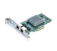 Scheda di rete Ethernet PCI Express da 1 Gbit PCIE Server Adattatore Gigabit per Intel I350-T2 -I350AM2 Chip, Dual RJ45, 10/100/1000Mbps NIC per Windows Server, Win8, 10, XP, ecc.