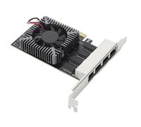 Scheda di Rete Ethernet PCIe a 4 Porte, velocità di Trasmissione 2,5G, Scheda di Rete Gigabit RTL8125B, per, 7, 8/Server 2008, 8.1/Server 2012, 10 32/64bit
