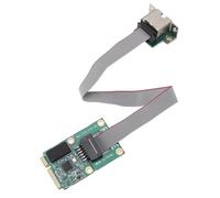 Scheda di Rete Gigabit da 2,5 G Mini PCI-e a Scheda LAN Porta RJ45 Adattatore di Rete Mini PCIe da 2500 Mbps, per Chipset Realtek RTL8125B, Supporto Linux