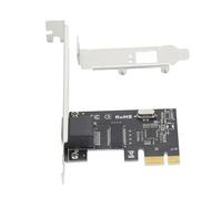 Scheda di Rete Gigabit Ethernet PCI Express PCI-E Convertitore Adattatore LAN con Porta RJ45 Singola 10/100/1000 Mbps, Supporto Slot PCIe X1, X4, X8, X16 per Computer Desktop