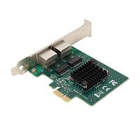 Scheda di Rete Gigabit PCIe a Doppia Porta Adattatore Gigabit Ethernet PCI Express, PCIe 2.1 1x, BCM5720, 10/100/1000Mbps, per Windows 10/8/8.1/7/Vista, Linux