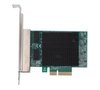 Scheda di Rete Gigabit PCIe, Adattatore Ethernet in Rame Realtek RTL8125B a 4 Porte 2,5G, Installazione Semplice per PC Desktop
