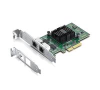 scheda di rete gigabit, PCIe, dual port RJ45, Ethernet, LAN card, Intel I350