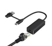 Scheda di rete gigabit per PC, adattatore di rete esterno | USB3.0 Cavo di connessione di rete esterna -Non Driver richiesto Gigabit -Web Card per lo smartphone Laptop