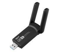 Scheda di Rete IGGUAL Adattatore USB Wifi 1300 Mbps USB 3.2 Dual Band 2.4G/5G