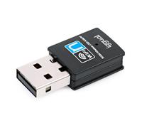Scheda di Rete IGGUAL Adattatore USB Wifi 2.4GHz 300Mbps USB 2.0 LED