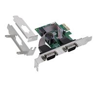 Scheda di Rete InLine 76619F PCIe RS-232 2 Porte 921.6 Kbps Low Profile