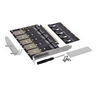 Scheda di Rete InLine 76619G PCIe M.2 SATA 6 Gbit/s 5 Porte NCQ