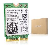 Scheda di rete Intel AX211NGW Wi-Fi 6 Wireless M.2: CNVio2, Bluetooth 5.3, Tri Band 2.4/5/6 GHz Adattatore di rete per computer portatile, supporta Windows 10/11 (64bit) Linux Chrome OS disponibile