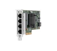 Scheda di Rete Interna HPE 811546-B21 PCI Express 4 Porte RJ-45 1000 Mbit/s Aluminio Verde