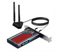 Scheda di rete PCI-E WiFi 6E AX210, BT5.3 5374 Mbps Tri-Band 2.4G/5G/6GHz