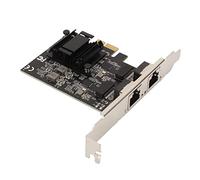 Scheda di Rete PCIe, Scheda Gigabit Ethernet PCI Express a Doppia Porta RJ 45 per PC Desktop