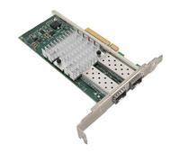 Scheda di Rete PCIE SFP+ da 10 Gb, Doppia Porta SFP+, Adattatore LAN Ethernet PCIE X 8 per Server, Trasferimento Dati Veloce con Moduli in Fibra per Lunghe e Brevi Distanze,
