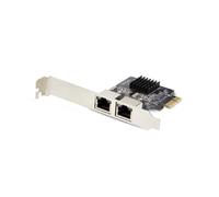 Scheda di Rete PCIe - STARTECH.COM - 2 Porte - 10/100/1000Mbps - Wake-on-LAN - VLAN