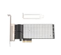 Scheda di rete PCIE X4 I225 Chipset Quad Port 2.5G Adattatore Ethernet Gigabit per la virtualizzazione del server e l'espansione di archiviazione con dissipatore di calore