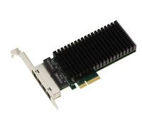 Scheda Di Rete PCIe x4 Quad LAN Gigabit Ethernet RJ45 Con 4 Chipset Intel I210