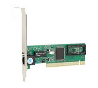 Scheda di Rete per Computer Desktop, PCI Ethernet 10 / 100MB LAN RJ45 per PCI, Accessori Integrati, Supporto di più Sistemi Operativi, Plug And Play.