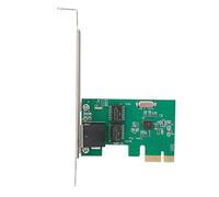 Scheda di rete Realtek RTL8111E PCI - E, scheda LAN Gigabit per PC desktop, adattatore Ethernet 10/100/1000Mbps con PCI - E Gold Finger placcato oro, compatibile con //Linux