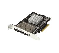 SCHEDA DI RETE STARTECH.COM 4x SFP+ 10 in fibra, 10 gigabit, 4 Porte