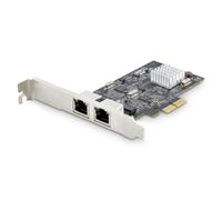 Scheda di Rete StarTech I225-V PCI Express 2.5GbE Dual Port Gigabit Ethernet NBASE-T Profilo Basso