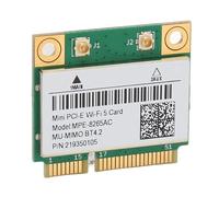 Scheda di Rete WiFi Mini PCIE, Adattatore WiFi da 1200 MBPS, Modulo Wireless Dual Band 8265AC, Scheda di Rete Bluetooth 4.2 802.11ac per 10 8.1 8 7