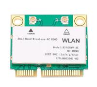 Scheda di Rete Wireless 2.4G / 5Ghz Mini PCI E 802.11ac 867Mbps 4.2 Adattatore di Rete WiFi, per ASUS/per Acer/per dell/per /per Toshiba/per Laptop
