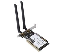 Scheda di Rete Wireless AR9220 300M PCI Desktop PC Dual Band 2.4/5GHz Adattatore WiFi Ad Alte Prestazioni per, ROS