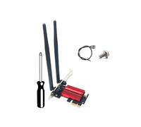 Scheda di Rete Wireless AX900 WiFi 6 PCI-e Dual Band 2.4G/5GHz con 5.4 per Desktop per Windows 10/11