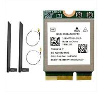 Scheda di rete wireless Gigabit BT5.4 MT7927 WiFi7 + antenna 2x8DB