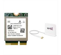 Scheda di rete wireless Gigabit MT7927 WiFi7 + antenna WiFi6E A