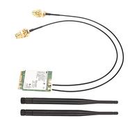 Scheda di Rete Wireless, Modulo Scheda di Rete, Gigabit Tri Band WiFi 6 Generazione 802.11AX Standard 6GHz 5GHz 2.4GHz M.2 NGFF Modulo Scheda Wireless