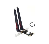 Scheda di Rete Wireless PCI-e WiFi 5 7260AC Adattatore Dual Band 2.4G/5GHz 1200Mbps 4.0 per Win7/8/10/11