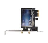 Scheda di Rete Wireless PCIe da 1800 Mbps, Scheda di Rete Desktop WiFi 6 con5.3, per Computer Desktop