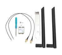 Scheda di Rete Wireless WiFi 7 per BE200 NGW, Scheda Wi-Fi Bluetooth 5.4 6GHz M.2 8774Mbps Trasmissioni Simultanee, disponibilità Multi Dispositivo, per 10/11,