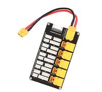 Scheda di Ricarica della Batteria parallela, XT30 XT60 Lipo Batteria di Carica parallela per IMAX B6, D2, Caricabatterie T8, Piastra di Caricabatterie LiPo Bilancia 2S-6S per Q6