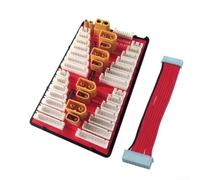 Scheda di ricarica parallela per LiPo per batteria 2S-6S con corrente massima 35A - Adattatore di espansione a 4 porte per pacchetti di elicotteri RC (2-8S)