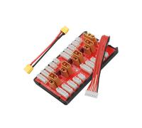 Scheda di Ricarica Parallela XT30 XT60 2 nel 1+Cavo XT60 Supporta 4 Pacchi Batteria Lipo 2-6S per Modelli RC Multicopter
