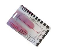 Scheda di riferimento tascabile per insegnare agli appassionati di musica Design portatile con marcatura chiara facile lettura guida ritmica chiara contrassegnata