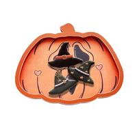 Scheda di salumi della di Halloween - scheda di zuccaa per gli antipasti di densità | da portata a forma di legno di lunga durata | per torta a tema di zuccaa per snack