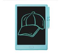 Scheda di scrittura LCD da 10 pollici Bambini a mano, stile: monocromo azzurro