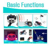 Scheda di sviluppo 2X V1.5 Smart Car Kit/Qtruck/Python Education Microb