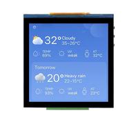 Scheda di Sviluppo con Display IPS da 4 Pollici, Scheda Microcontroller 480x480 con Design Dual Core per Progetti di Elettronica DIY.