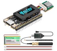 Scheda di sviluppo ESP32 LoRa V4 + modulo GNSS L76 + batteria da 3000 mAh, aggiornato ESP32-S3 SX1262 LoRa WiFi Bluetooth 2MB PSRAM 16MB Flash 915MHz Antenne OLED Supporta GPS e solare per Arduino