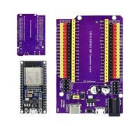 Scheda di sviluppo ESP32, piastra di adattamento - piastra di espansione multifunzione, chip BT, microcontroller ESP32S ad alta resistenza a 38 pin, piastra di collegamento ESP32 per Versi NodeMCU-32S