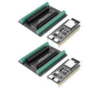 Scheda di sviluppo ESP32-S3 DevC-1-N16R8-S3 con scheda di espansione AYWHP Wi-Fi + BLE MCU ESP32-S3 Modulo completamente integrato Compatibile con Arduino (2 pezzi)